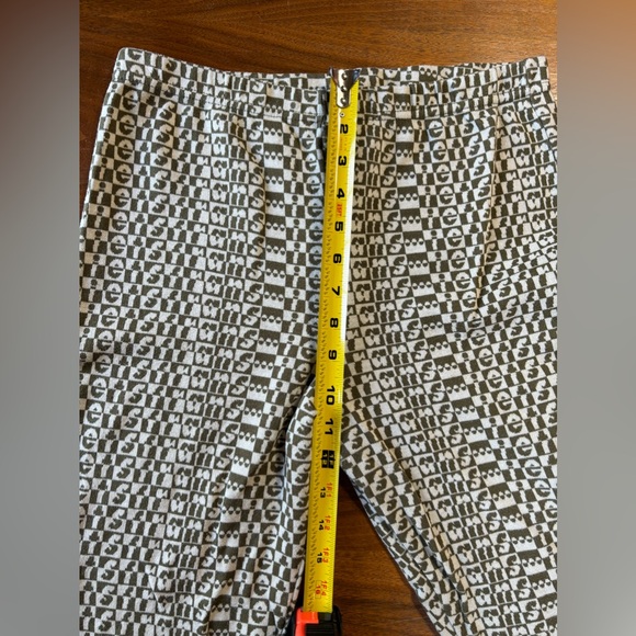 Urban Outfitters iets frans Monogrammed Flare Pants Large - Picture 3 of 5